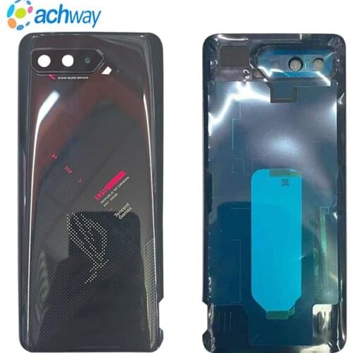 New Battery Cover 6.78" For Asus ROG Phone 5 ZS673KS Back Battery Cover Housing For ASUS ZS673KS Back Battery Cover