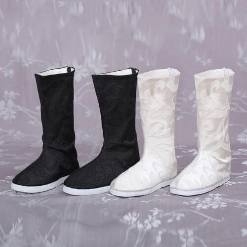 BJD Doll shoes suitable for 1-3 size SD IOS retro casual high leather boots doll accessories
