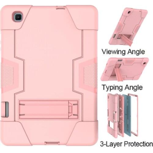 Tab S6 Lite 10.4 inch 2020 Heavy Duty Rugged Shockproof Table Case For Samsung Tab S6 Lite 10.4 2020 P610 P615 Kickstand Cover