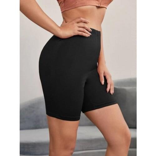 Summer Sport Shorts Women High Waist Fashion Biker Shorts Elasticated Seamless Fitness Legging Push Up Gym Training Tights Short