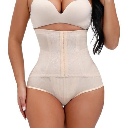 Plus Size Tummy Control Panties Ladies' Body Shaper High Waist Shaper Pants Seamless Shapewear Postpartum Panties Waist Trainer