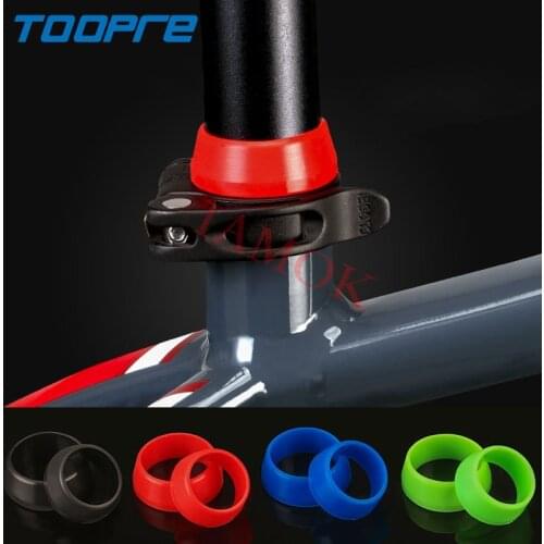 TOOPRE Bicycle Silica Gel Waterproof Sleeve Iamok Mountain Bike Colour Seat Post Smart Cover 4.44/5.46g
