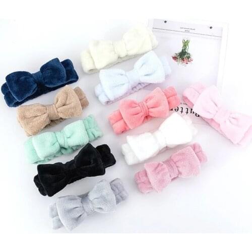 1Pcs Brand New Newborn Infant Kids Girls Nylon Bow Hairband Headband Stretch Turban Knot Head Wrap Headwear Gifts