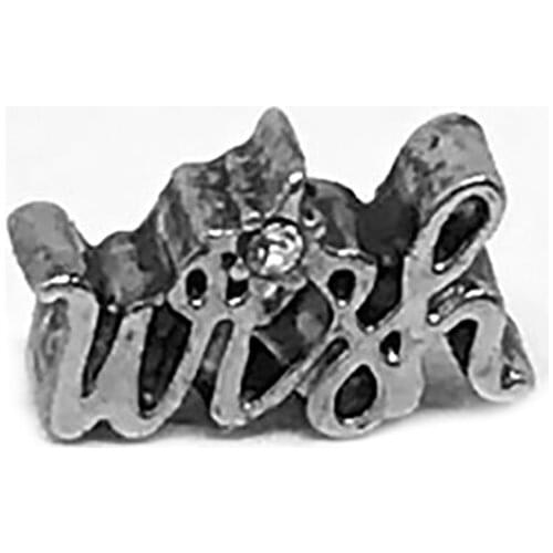 10pcs Wish Charm floating charms for Living glass locket