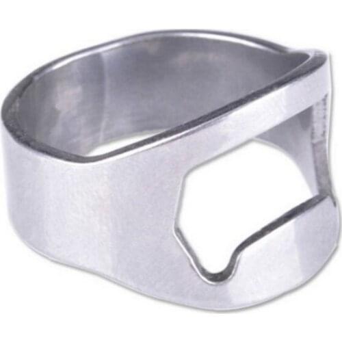 100 pcs finger ring bottle opener Stainless Steel Creative Versatile Bar Beer tool Free Shipping