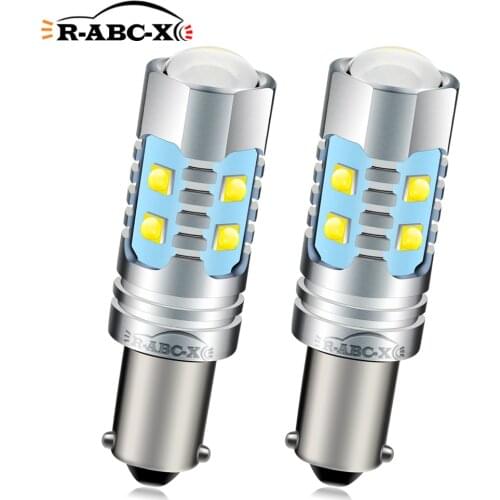 2x 50W Auto BA9S T4W Wedge BAY9S H21W Canbus CREEXBD Chip Bax9s H6W Led Interior Reverse Backup Side marker Lamp Bulb AC12V 24V