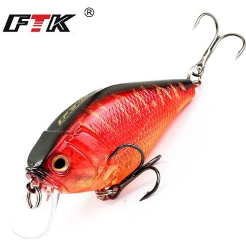 9g Crank Bait Hard Fishing Lures Artificial Crankbait 5cm Swimbait Minnow Fishing Bait Tackle Wobblers