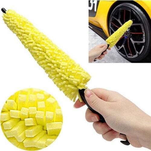 Car Wheel Rims Tire Cleaning Brush For Mercedes Benz GLS63 GLS GLE43 B55 Shooting S400 ML450 GLA CLK