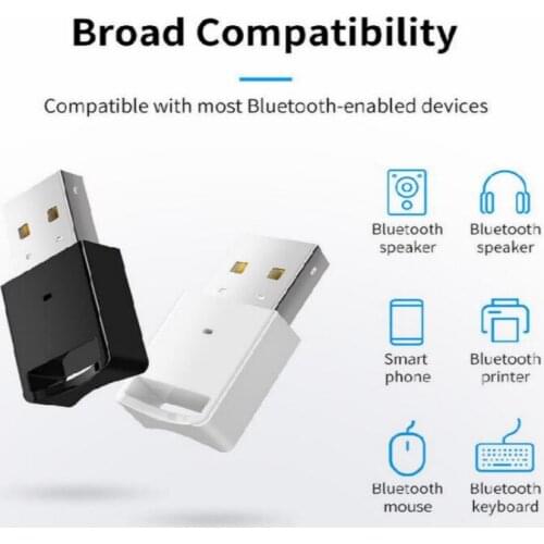 Wireless USB Bluetooth Adapter Dongle 4.0 Music Audio Receiver Transmitter for Computer PC Laptop