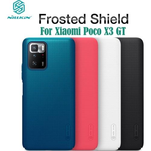 For Xiaomi Poco X3 GT Case Nillkin Super Frosted Shield Case Hard PC Business Phone Protector Back Cover For Xiaomi Poco X3 GT