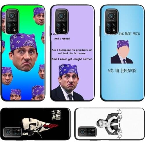 The Office Prison Mike For POCO X3 Pro F1 F2 F3 M3 Phone Case For Xiaomi Mi 11 Lite Ultra Mi A3 9T 10T Pro Shell