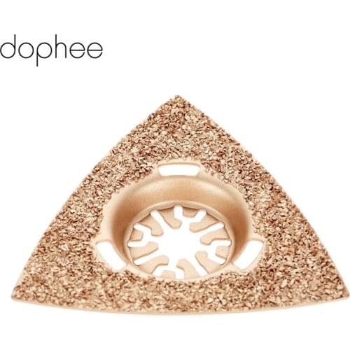 Dophee 78mm Diamond Carbide Oscillating Multi Tool Oscillating Saw Blade For Multimaster For Bosch Fein Dremel Cutting Tool 1PC