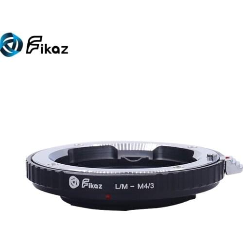 Fikaz L/M-M4/3 Camera Lens Adapter Ring For Leica M Lens to Olympus Panasonnic M4/3 Mount GX1 GX1 EP3 OM-D E-M5 LM-M43