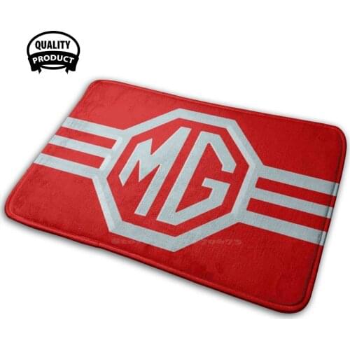 Badge Soft House Family Anti-Slip Mat Rug Carpet British Mg Sports Auto Motor Car