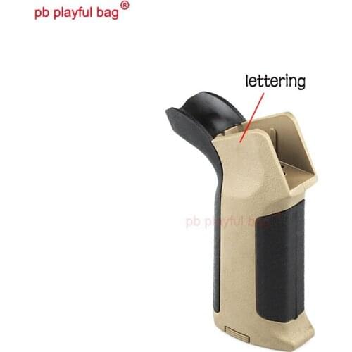 PB Playful bag Outdoor sport HG5 HG6 soft rubber wrapped motor grip M4 556 FTM TTM Jinming 480 Gel ball toy accessory LA01S