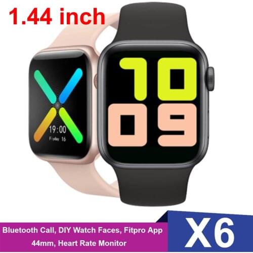 X6 X8 Sports Smart Watch Bluetooth Call Heart Rate Monitor Full Touch Screen Smartwatch for IOS Android Phone PK F10 P80 W34 W26