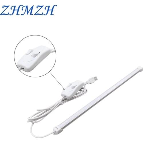 LED Closet Lights LED Bar Light White & Warm White for Exhibition Working Under Cabinet Lights USB Reading Lamp DC5V 5W