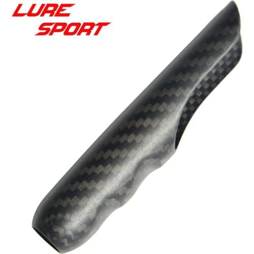 LureSport 2pcs Carbon Grip 3K woven 107mm groove handle for FUJI VSS Reel Seat Rod Building component Rod Repair DIY blank