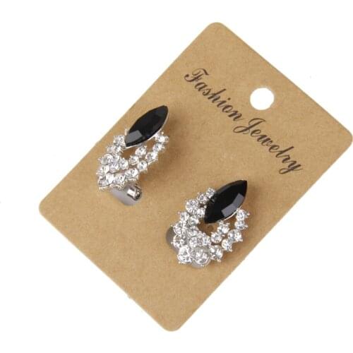 100 Pieces Earring Display Cards Earrings Ear Studs Holder Card