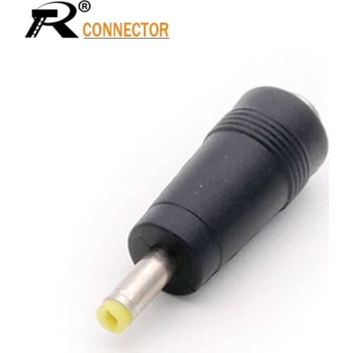 3pcs DC 4017 Male Plug DC Power Connector 4.0x1.7mm Male to DC 5.5x2.1mm Female Jack Socket Laptop/Mobile Travel Charger Adapter