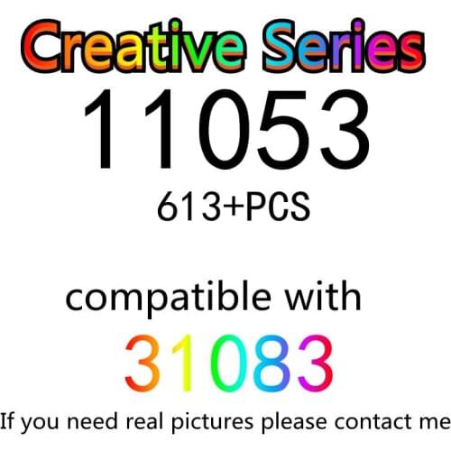 613PCS 11053 Building Block Toy Creative Series 31083 Assembled Building Block Childrens Toy Gifts