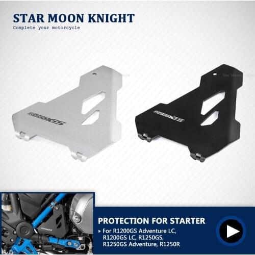 FOR BMW R1200GS LC ADV R1250GS R1200R R1200RS R1250RS Motorcycle Accessories Starter Protector Guard Cover Motor Guard