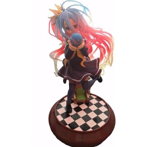 Anime Action Figures Inspired by No Game No Life Shiro PVC 20 CM Model Toys Doll Toy