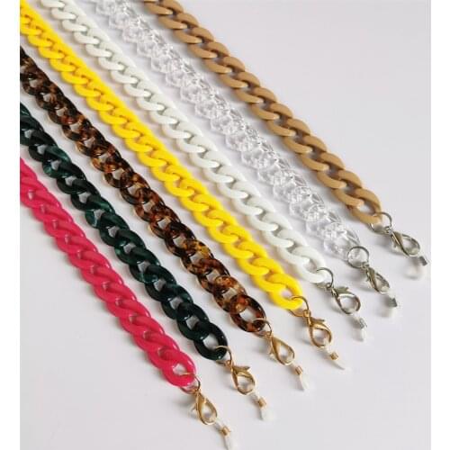 120cm DIY Fashion Colorful Detachable Acrylic Chain Handle Fish Bone Plastic Strap Shoulder Bags Accessories For Women