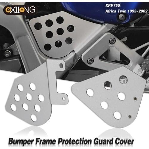 FOR HONDA XRV750 Africa Twin 1993 1994 1995 1996 1997 1998 1999 2000 2001 2002 Motorcycle Bumper Frame Protection Guard Cover