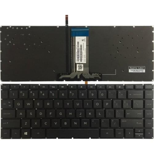 US Backlit laptop keyboard For HP Pavilion 14-AB 14-ab000 14-ab100 14-ab010TX Tpn-Q171 TPN-Q158 14-AB154CA 14-AB166US 14-AB167US