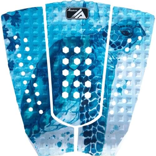 Blue Painting Colorful 3M Surfboard Tail Pad Deck Grip Deck Pad Traction Pad For Surfing