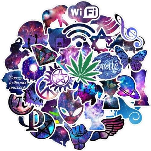 35/50pcs Vsco Sticker for Kids Anime Laptop Stickers Pack Skateboard Motorcycle Vsco Girl Toys for Children Cool Animal Stickers