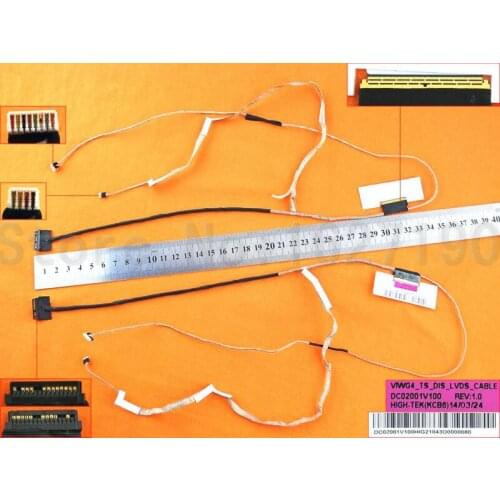 NEW Laptop Cable For LENOVO G510s G500S G505S Touch P/N: DC02001V100 Replacement Repair Notebook LCD LVDS CABLE