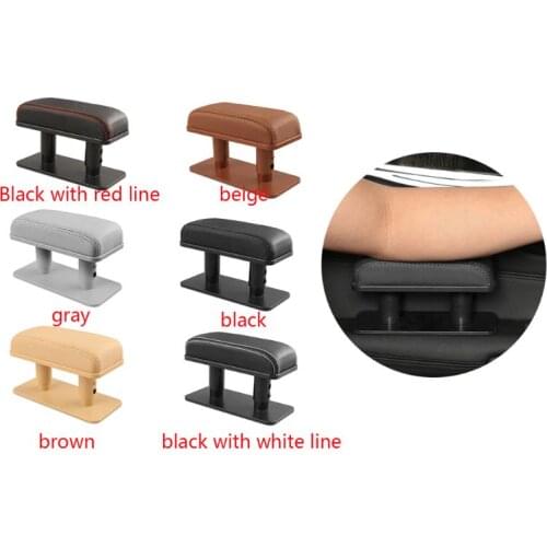 Car Armrest Cushion Elbow Support Door Armrest Pad Arm Protective Pad for Anti-fatigue Main Driver Position Armrest 6 colors C45