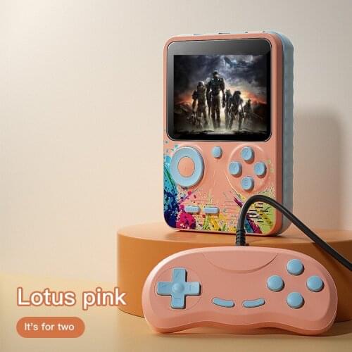 Retro Portable Mini Handheld Video Game Console Built-in 500 games 3.0 Inch LCD Kids Color Game Player