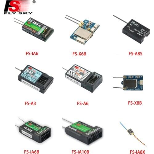 Flysky FS-GR3E FS-A3 FS-A6 FS-R6B FS-X6B FS-iA6 FS-iA6B FS-BS6 FS-A8S FS-R9B FS-iA10 FS-iA10B Rc Receiver for Flysky Transmitter