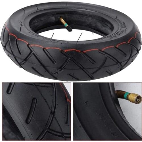 ELOS-Electric Scooter Tire 10 Inch Outer Tire & Inner Tube Anti-Skid Pneumatic Tire for Xiaomi Mijia M365 Accessories