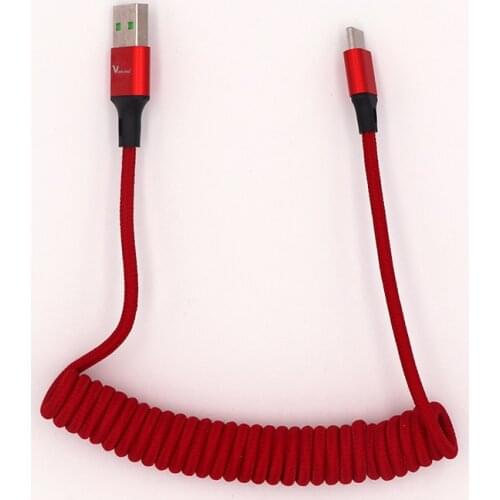 Helical mechanical keyboard keyboard line customized Type c interface data line usb port personality phone line type-c