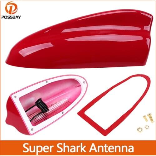 Super Car Shark Fin Antenna Radio Universal Aerial Signal Replacement Auto Accessories for BMW/Hyundai/Kia/Mazda/Lada/Ford/Opel
