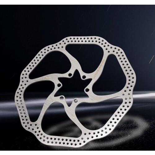 160mm 6 Inches Stainless Steel Bike Rotor Brake Disc MTB Cycling Brake Pad for Mountain Road Cruiser Bikes Bicycle Parts