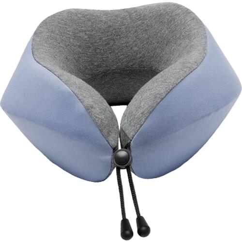 U Shaped Travel Pillow Memory Foam Neck Pillow for Airplane Car Sleeping Napping