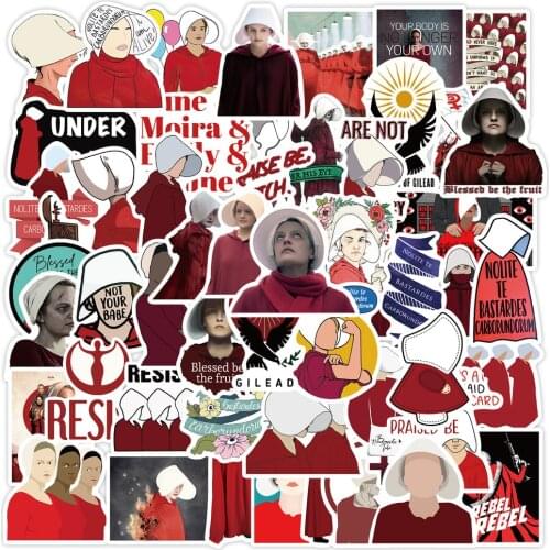 10/50Pcs Posters Hot TV Series The Handmaids Tale Stickers for Luggage Laptop Refrigerator Motorcycle Skateboard Pegatinas Toy