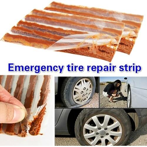 10Pcs Auto Car Tubeless Tire Seal Strips Tyer Puncture Recovery Repair Tool