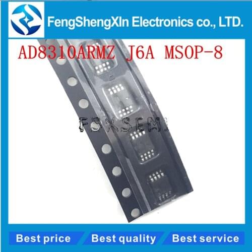 10pcs/lot AD8310 AD8310ARM AD8310ARMZ J6A MSOP-8 Logarithmic amplifier IC