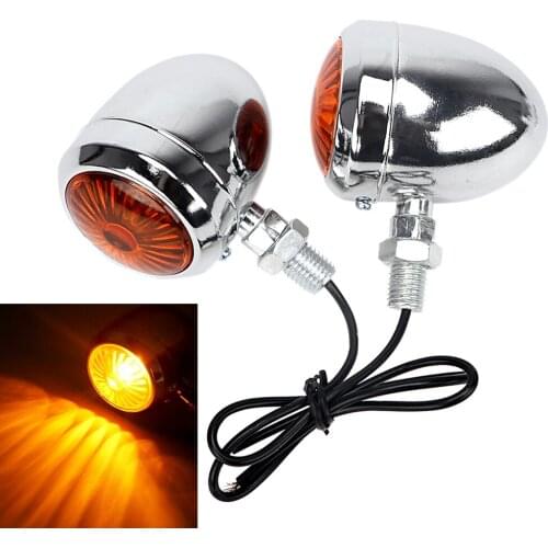 2Pcs Scooter Turn Indicators Motorcycle Turn Signal Light Light Source Refit Motor Lamp For Suzuki 10W DC 12V