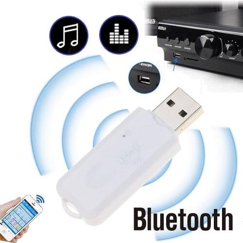 2021 New USB Aux Bluetooth Car Kit Mini Wireless Audio Music Receiver Adapter For Car FM Radio Mp3 player Speaker