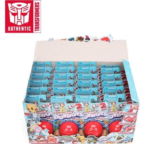 24pcs Transformers Toys Botbots Toys Series 1 Bumblebee Optimus prime Megatron Action Figure Mystery 2-in-1 Collectible Model