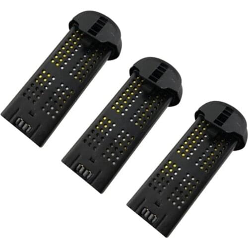 3Pcs 3.7V 400mah Battery for Syma X22 X22W WIFI FPV Mini Pocket RC Dron