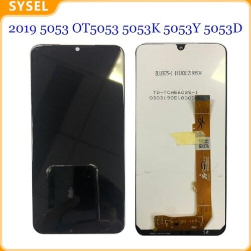 5.94" For Alcatel 3 3L 2019 5053 LCD DIsplay Touch Panel Glass Assembly OT5053 5053K 5053Y 5053D OT5039 5039 Replacement Parts