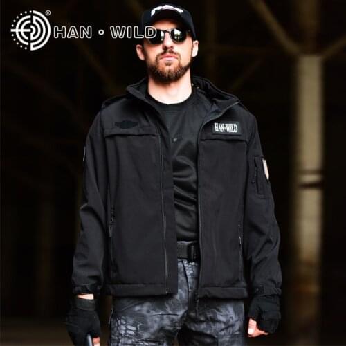 Army Clothes Tactical Hiking Windproof Waterproof jacket men Flight Pilot Hood Coat Military Field bomber Jacket Adjustable